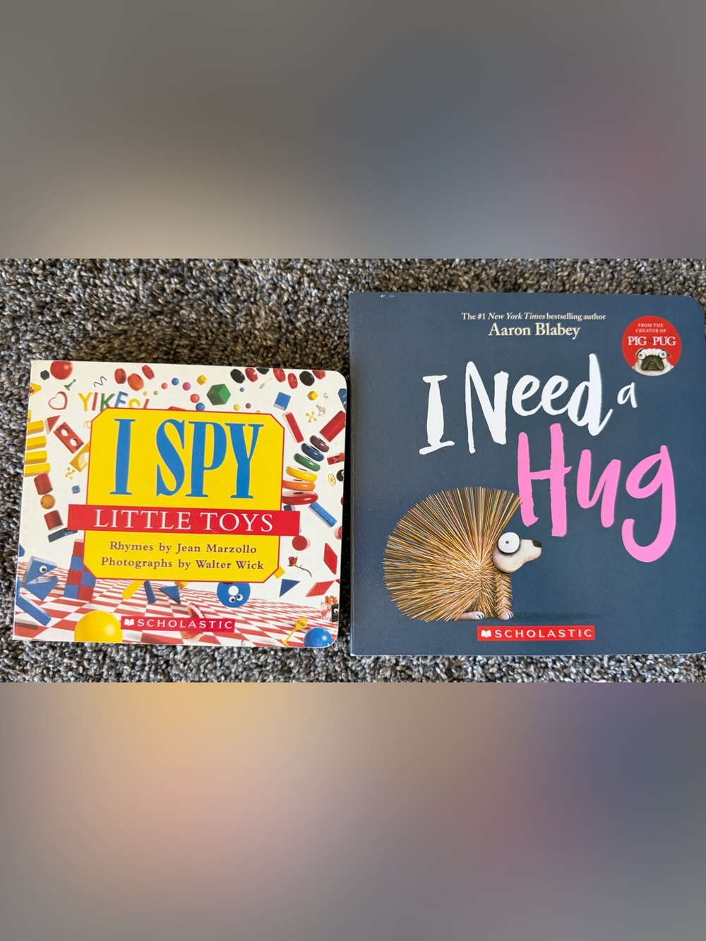 Scholastic Toddler Board Book Bundle (Set of 2 Books)
